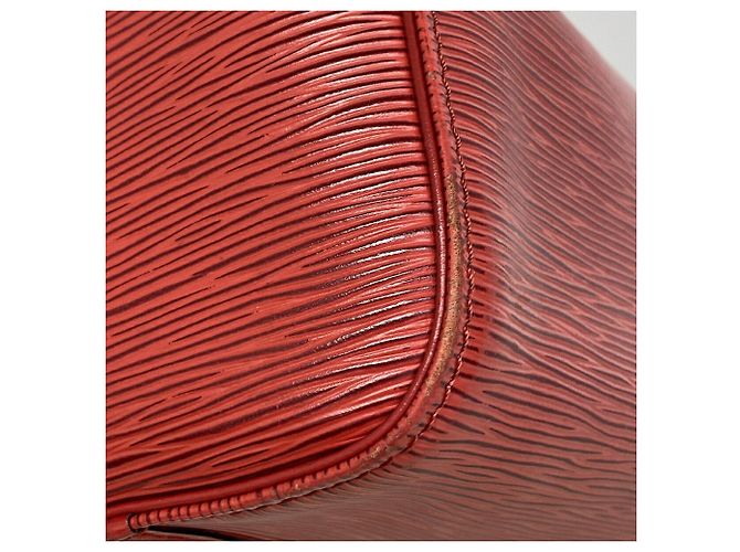 Borsa Louis Vuitton Epi Speedy 25 Rosso - vista 6