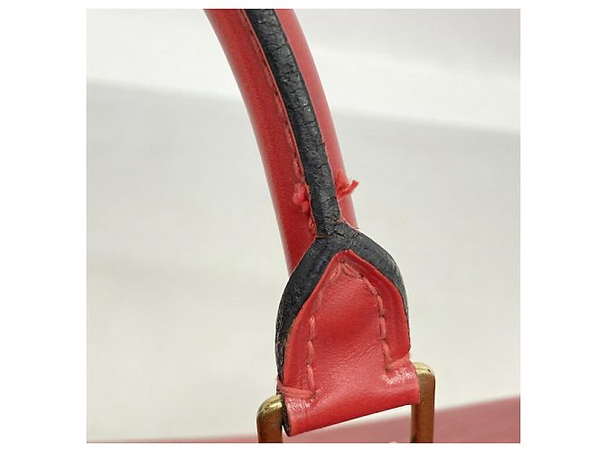 Borsa Louis Vuitton Epi Speedy 25 Rosso - vista 9