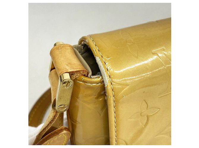Louis Vuitton Vernis Thompson Street Schultertasche Beige - Ansicht 8
