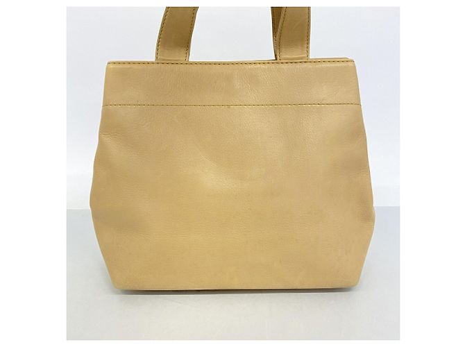 Bolso Tote Chanel de piel beige - vista 11