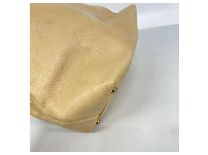 Bolso Tote Chanel de piel beige - vista 6