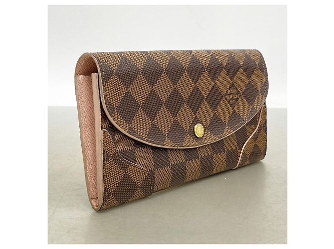 Louis Vuitton Damier Portefeuille Caïssa Long Wallet Rosa - vista 2