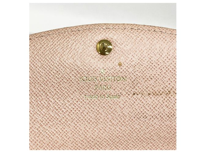 Louis Vuitton Damier Portefeuille Caïssa Long Wallet Rosa - vista 4