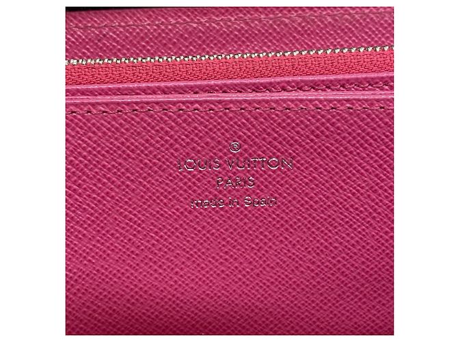 Cartera Louis Vuitton Epi Zippy Negro Rosa - vista 4