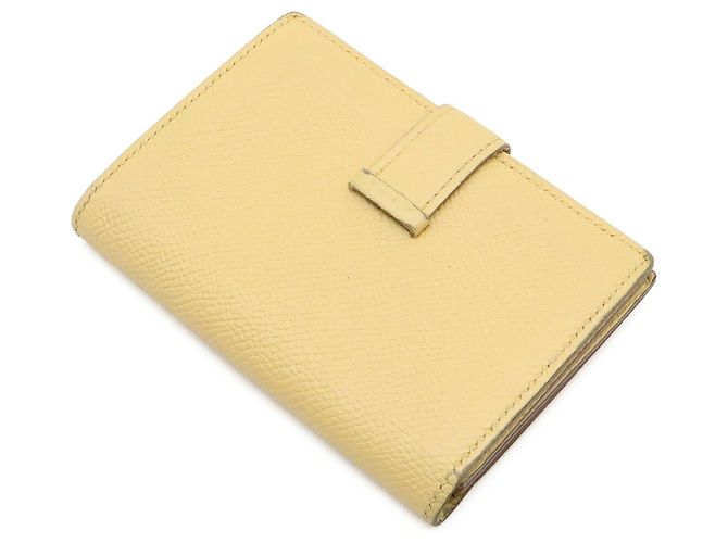 Hermès Hermes Bearn Visitenkartenetui Roh Gelb - Ansicht 3
