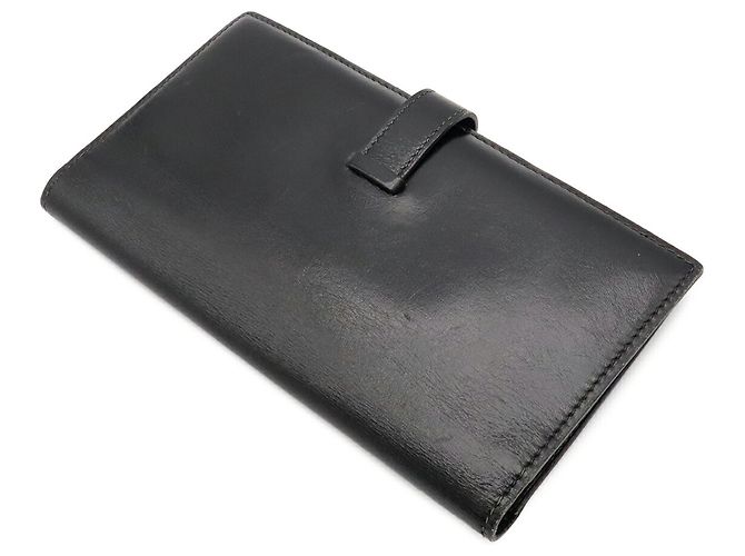 Hermès Cartera larga bi-fold Hermes Bearn Classic Negro - vista 3