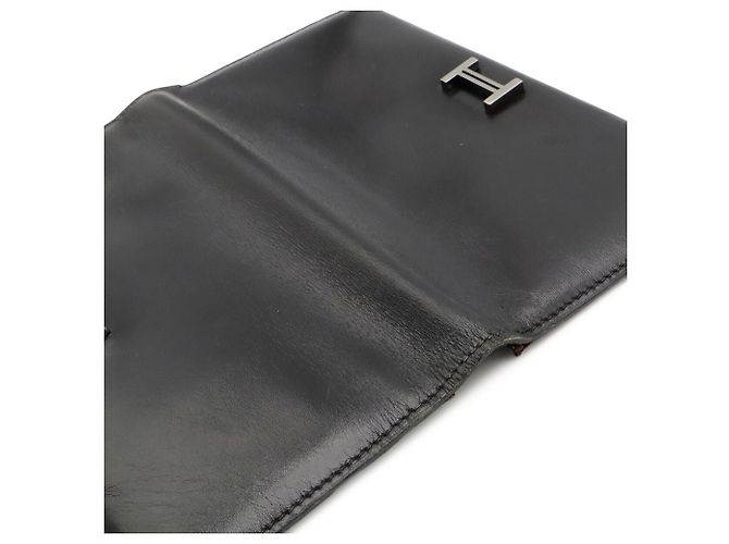 Hermès Cartera larga bi-fold Hermes Bearn Classic Negro - vista 5