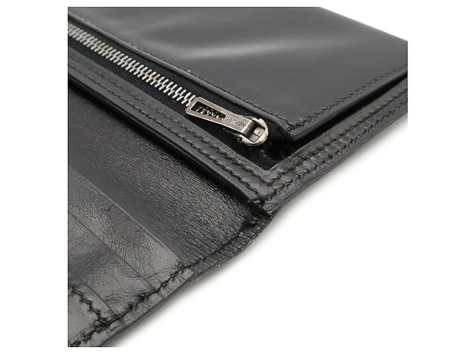 Hermès Cartera larga bi-fold Hermes Bearn Classic Negro - vista 8