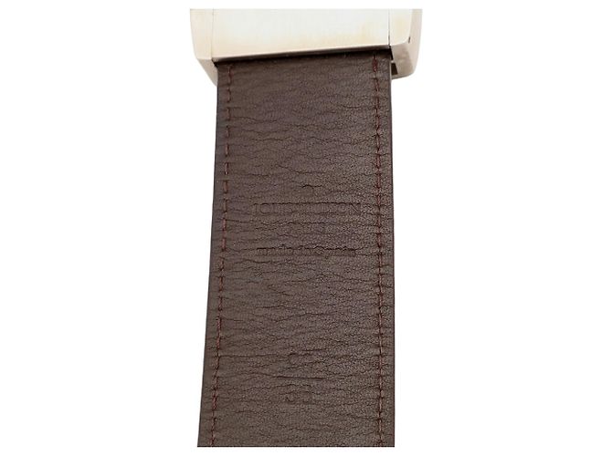 Louis Vuitton Monogram Ceinture LV Cut Belt for Men Brown - view 10