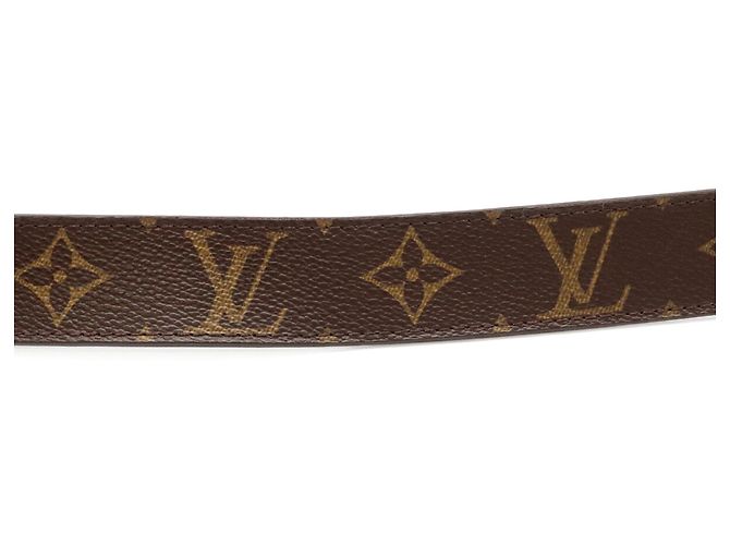 Louis Vuitton Monogram Ceinture LV Cut Belt for Men Brown - view 6
