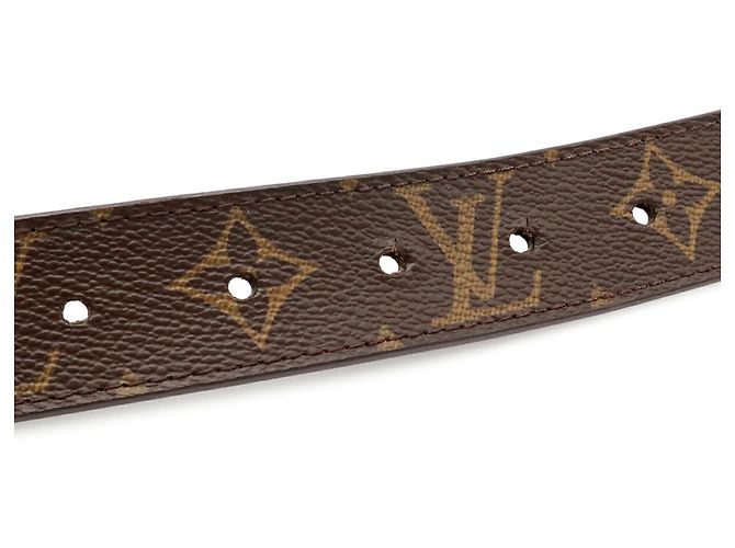 Louis Vuitton Monogram Ceinture LV Cut Belt for Men Brown - view 7