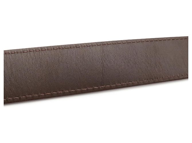Louis Vuitton Monogram Ceinture LV Cut Belt for Men Brown - view 8