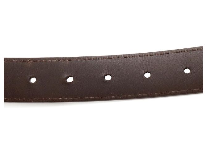Louis Vuitton Monogram Ceinture LV Cut Belt for Men Brown - view 9