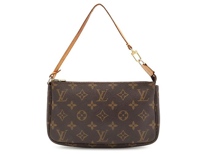 Bolsa Louis Vuitton Monogram Pochette Accessoires Marrom - vista 2