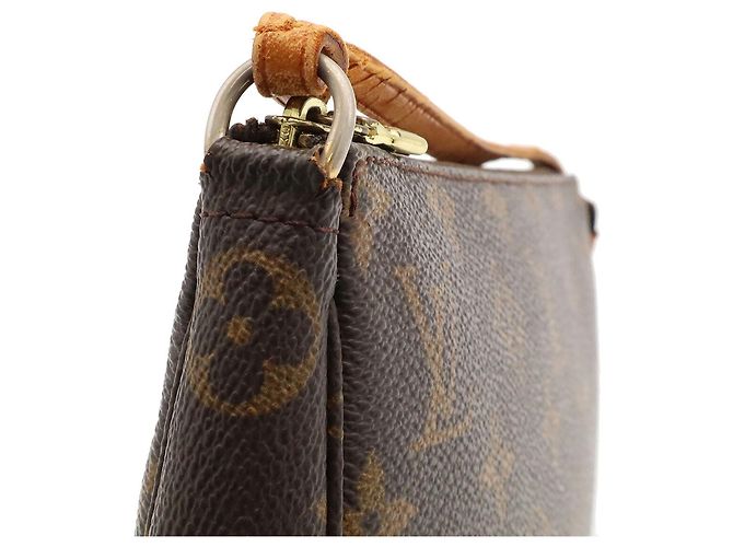 Bolsa Louis Vuitton Monogram Pochette Accessoires Marrom - vista 7