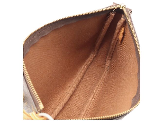Bolsa Louis Vuitton Monogram Pochette Accessoires Marrom - vista 9