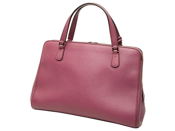 Borsa Lady Satchel Gucci in vitello rosa Dollar - vista 2