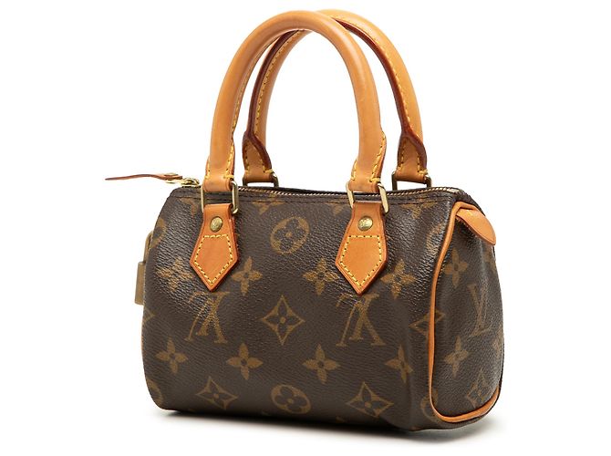 Louis Vuitton Brown Monogram Mini Speedy HL Braun - Ansicht 2