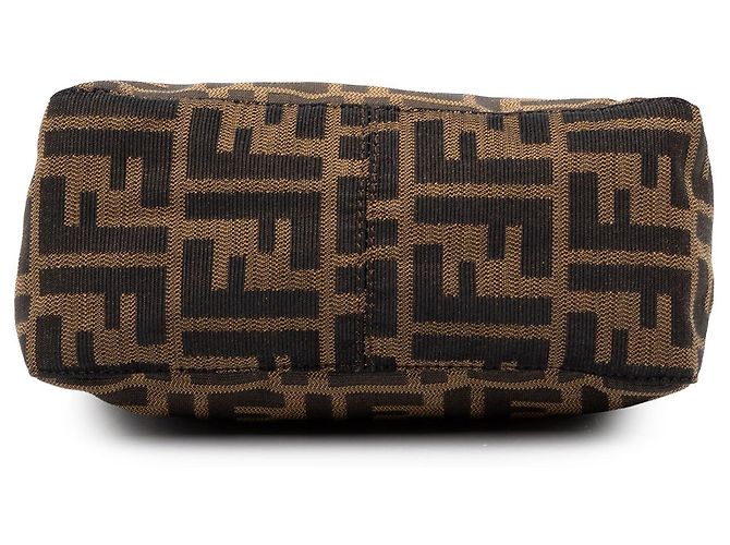 Fendi Handtasche aus braunem Zucca-Canvas - Ansicht 3
