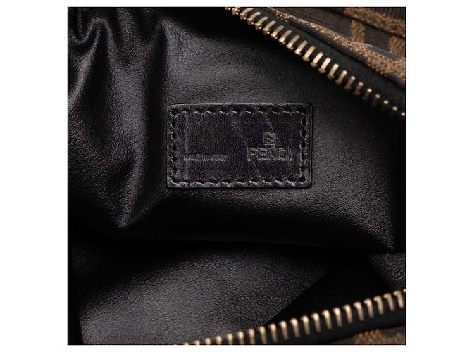 Fendi Handtasche aus braunem Zucca-Canvas - Ansicht 5