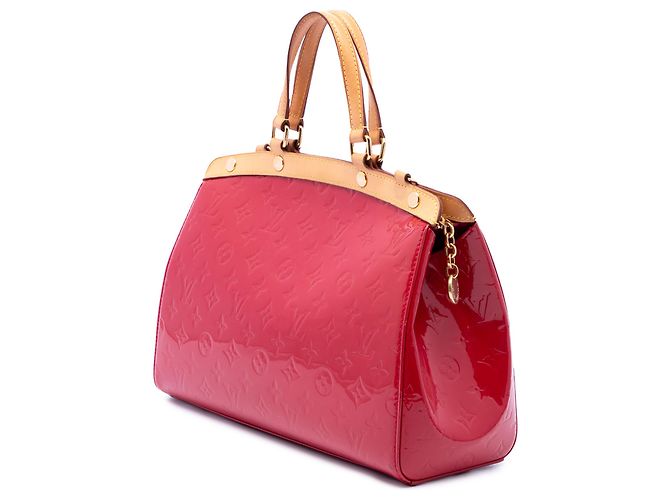 Louis Vuitton Red Monogram Vernis Brea MM Rosso - view 2