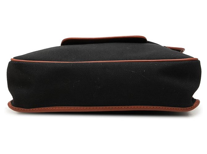 Autre Marque Borsa a tracolla Saint Laurent in tela nera Nero - vista 3