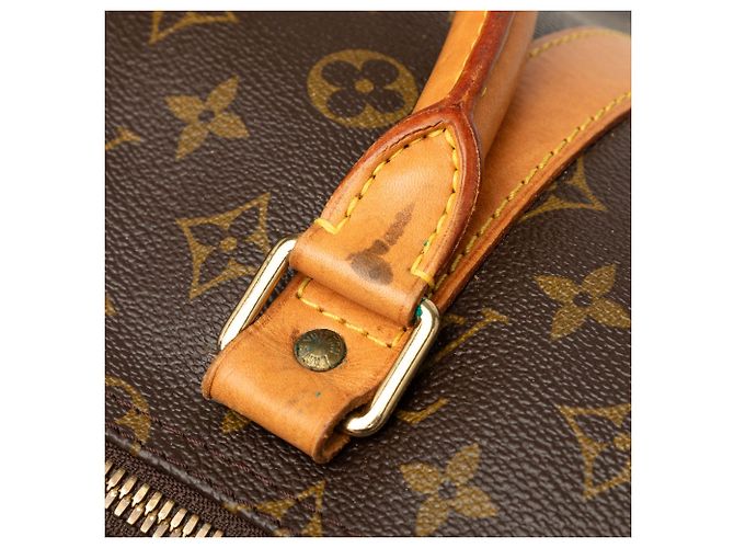 Louis Vuitton Brown Monogram Keepall Bandouliere 55 Marrone - vista 6