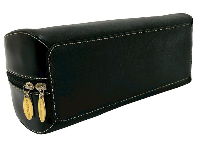 Borsa a mano Burberry in pelle nera Nero - vista 3