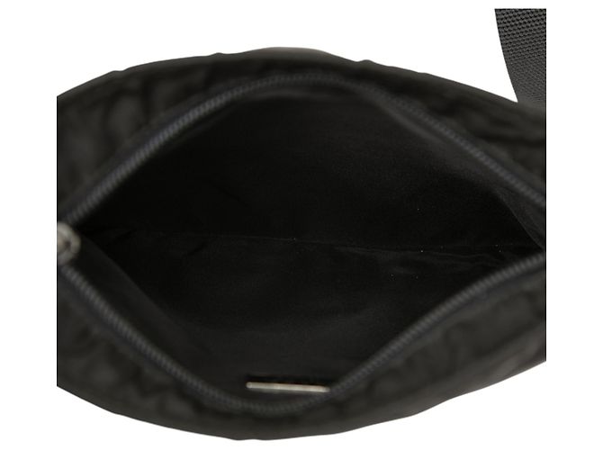 Prada Black Tessuto Zip Top Crossbody - view 4