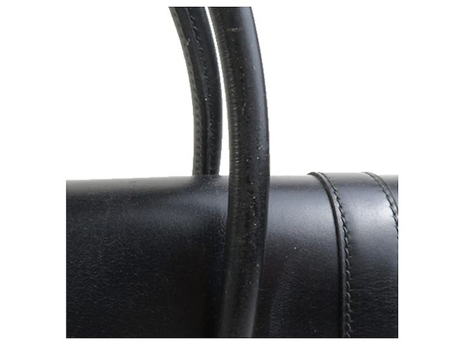 Hermès Black Box Calf Drag 27 Handtasche Schwarz - vue 14