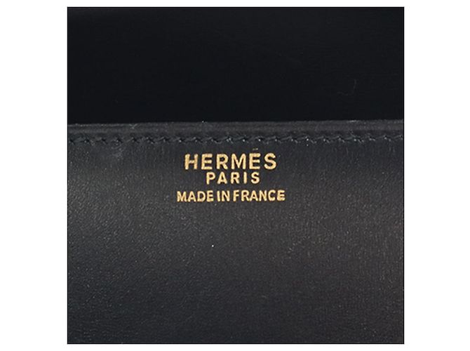 Hermès Black Box Calf Drag 27 Handtasche Schwarz - vue 5