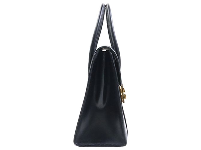 Hermès Black Box Calf Drag 27 Handtasche Schwarz - vue 7