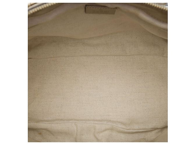Sac à main Gucci Beige GG Canvas Sukey Satchel - vue 4