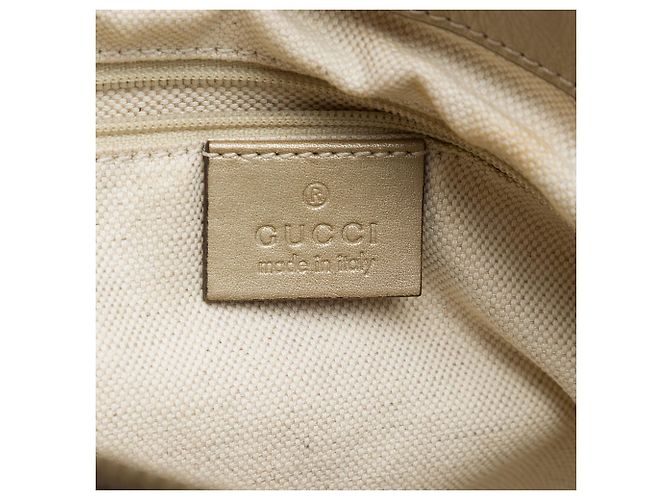 Sac à main Gucci Beige GG Canvas Sukey Satchel - vue 5