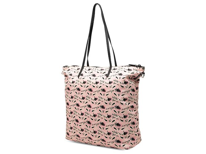Prada Tote aus Tessuto Stampato in Rosa Pink - Ansicht 2