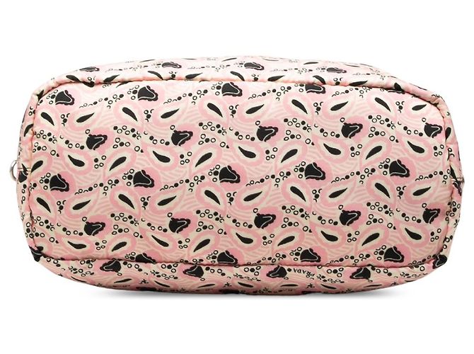 Prada Tote aus Tessuto Stampato in Rosa Pink - Ansicht 3
