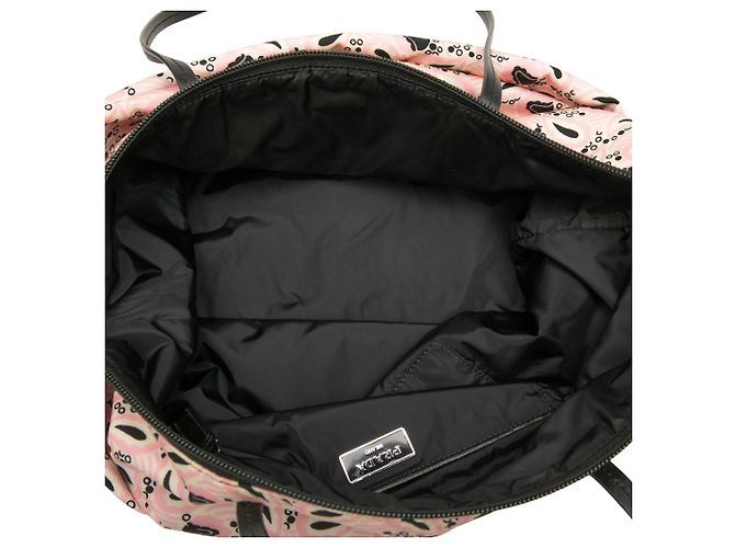 Prada Tote aus Tessuto Stampato in Rosa Pink - Ansicht 4