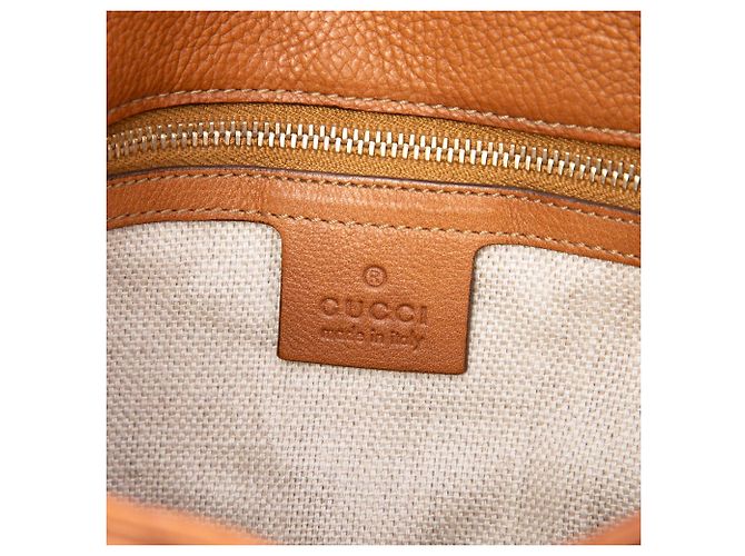 Gucci Marrakech Crossbody in pelle di vitello marrone - vista 5