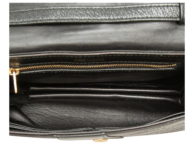 Carteira de Alça Balenciaga Black Nylon BB Monogram Shift Preto - vista 4