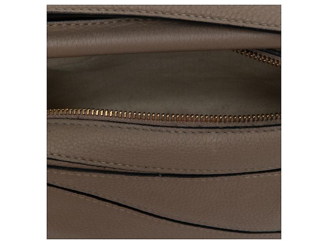 Bolsa Puzzle Mini em pele de vitelo castanha LOEWE Marrom Taupe - vista 4