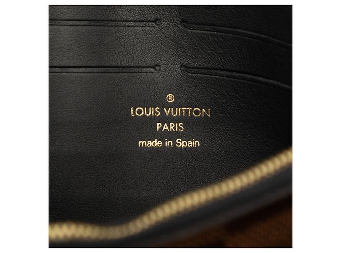 Louis Vuitton Brown Damier Ebene Vavin Wallet on Chain - Ansicht 5