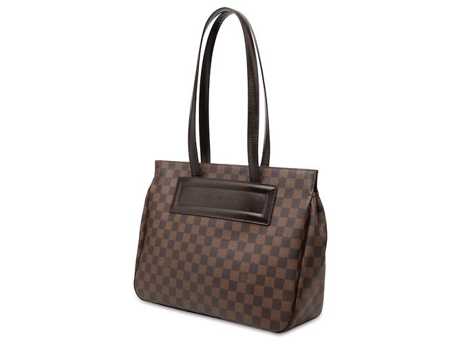 Louis Vuitton Brown Damier Ebene Parioli PM Castaño - vista 2
