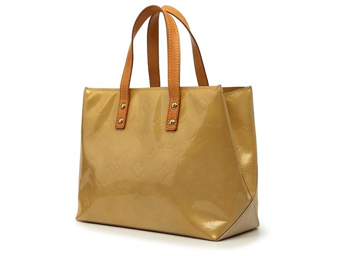 Louis Vuitton Beige Monogram Vernis Reade PM - vista 2