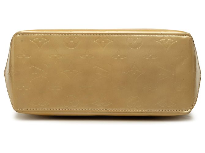 Louis Vuitton Beige Monogram Vernis Reade PM - vista 3
