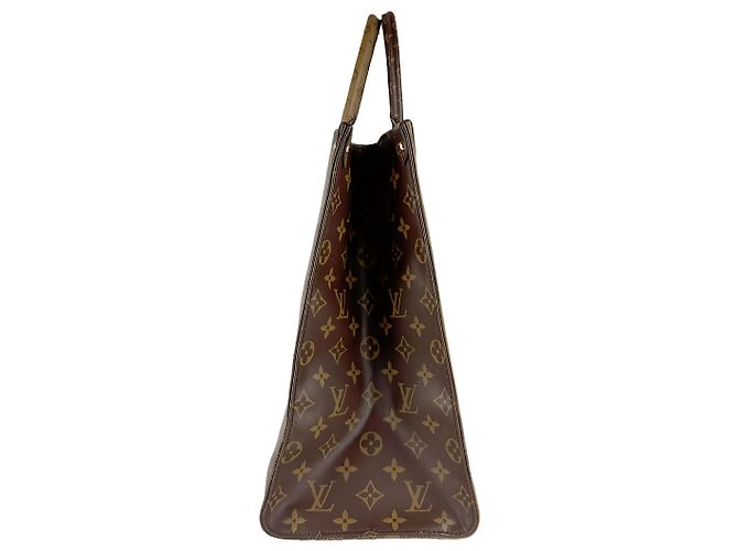 Louis Vuitton Brown Monogram Reverse Giant OnTheGo GM Marron - vue 11