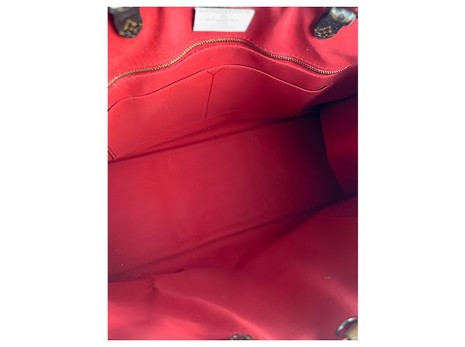 Louis Vuitton Brown Monogram Reverse Giant OnTheGo GM Marron - vue 4