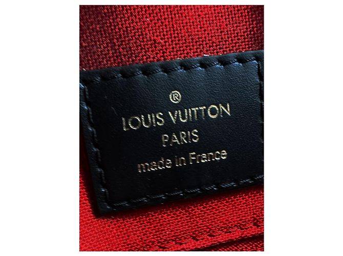 Louis Vuitton Brown Monogram Reverse Giant OnTheGo GM Marron - vue 5