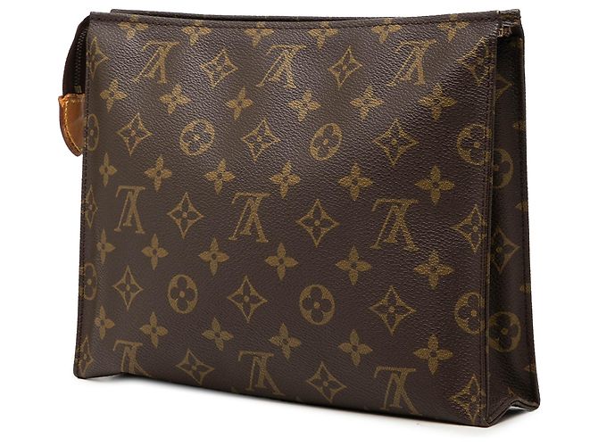 Louis Vuitton Brown Monogram Toiletry Pouch 26 Braun - Ansicht 2
