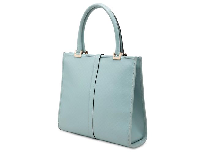 Gucci Blue Microguccissima Jackie Handtasche Blau Hellblau - Ansicht 2