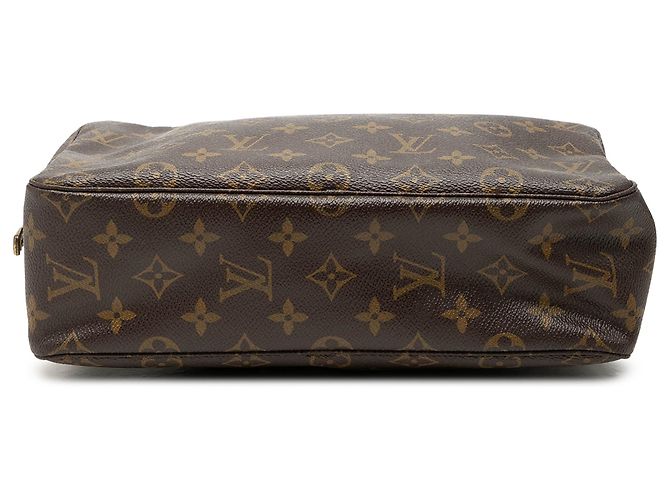 Louis Vuitton Brown Monogram Trousse Toilette 28 Castaño - vista 3